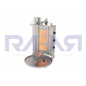 دونر کباب گازی Atalay مدل ADG-3U 3 Burne Top Motor