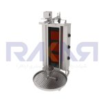 دونر کباب گازی شیشه‌ای Atalay مدل ADGC-3U Top Motor 3 Heater