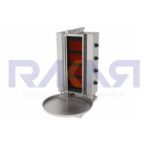 دونر کباب گازی شیشه‌ای Atalay مدل ADGC 4S 4 Burner