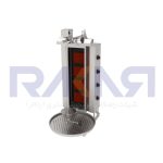 دونر کباب گازی شیشه‌ای ADGC-4U Top Motor 4 Heater