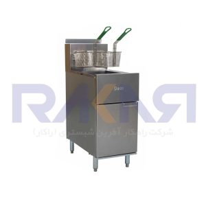 سرخ کن صنعتی گازی دو سبده دین مدل 10019