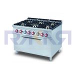 اجاق گاز لوتوس 6 شعله فردار LOTUS CF6-912G