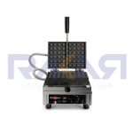 4x6 Liège Paty waffle maker, 90° opening