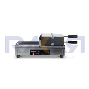 Bubble waffle maker, 180° opening
