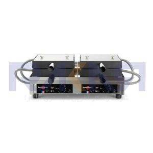 Double 3x5 Brussels waffle maker, 180° opening