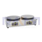 Double and professional gas crepe maker – 2 plates of Ø350 mm