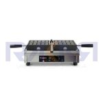 Single 3x5 Brussels waffle maker with 180° opening, L/R