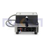 Single 4x6 Brussels waffle maker, 180° opening, B/F
