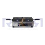 Single 4x6 Brussels waffle maker, 180° opening, L/R