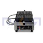 Single 4x6 Liège Paty waffle maker 180° opening, B/F