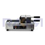 Single 4x6 Liège waffle maker, 180° opening, L/R