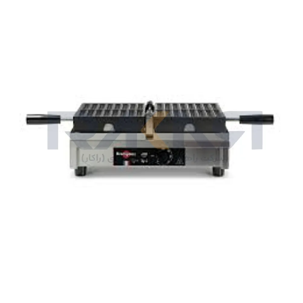 Single 4x7 Liège waffle maker Single 4x7 Liège waffle maker, 180° opening, L/R
