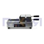 Single 5x7 Brussels waffle maker, 180° opening, L/R