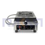 Single Heart waffle maker with 180° opening, B/F