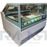 تاپینگ بستنی صنعتی تک کمپرسور پارس گل