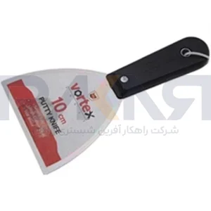 کاردک استیل دسته پلاستیک نسوز 10