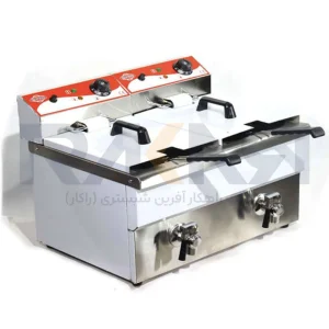 سرخ‌کن برقی دو لگن 16 لیتری Empero