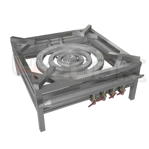 پلوپز پروفیل استیل 4 ردیفه ساده و کوره دار 4COOK