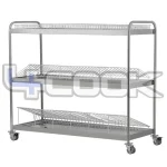 ترولی آبچکان سه طبقه استیل 4COOK