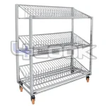 ترولی آبچکان سه طبقه استیل 4COOK
