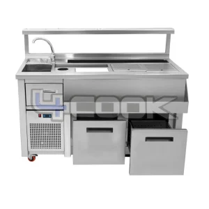 بار استیشن یخچالدار 4COOK