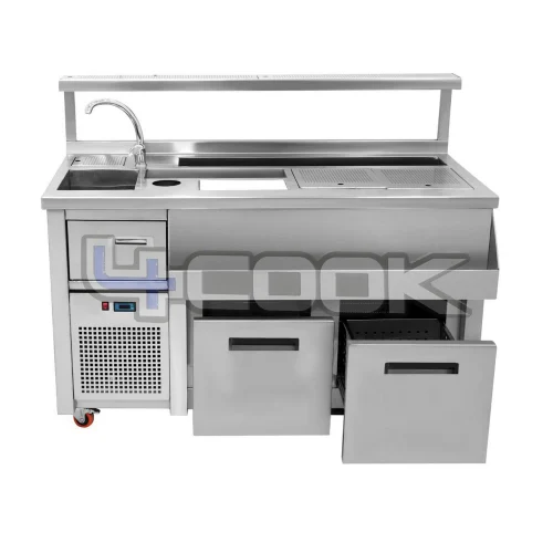 بار استیشن یخچالدار 4COOK