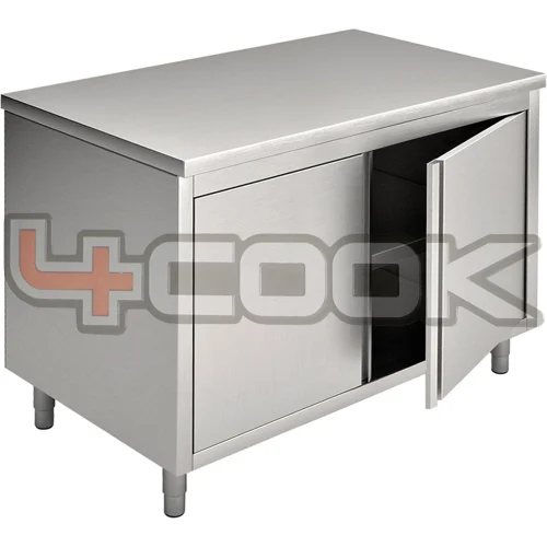 کابینت زمینی استیل درب دار 4COOK