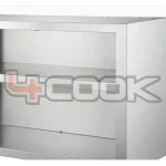کابینت دیواری بدون درب استیل 4COOK