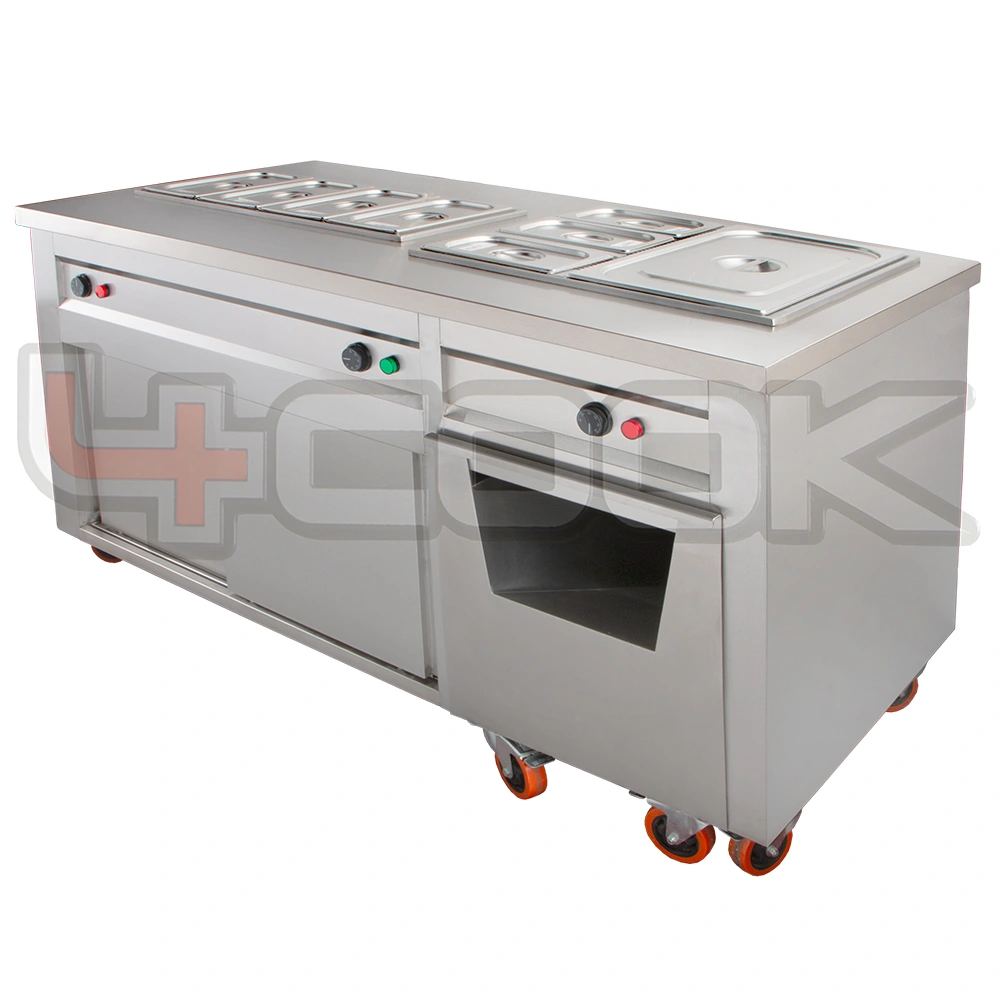 کانتر گرم دو جداره COOK4