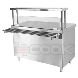 کانتر ساده رویه استیل 4COOK