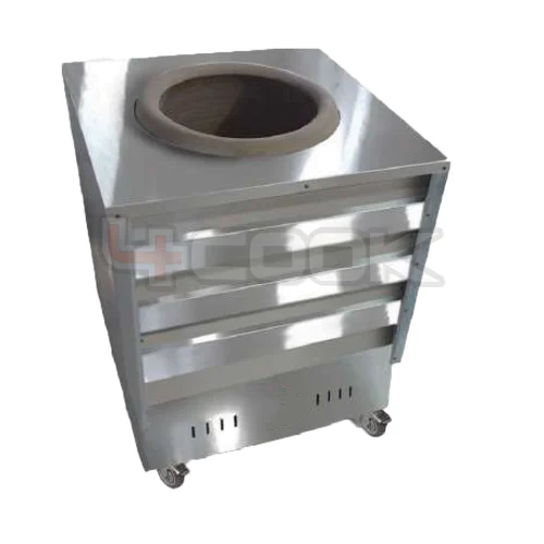 تنور نان با نمای استیل