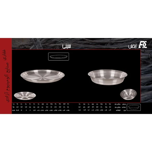 آبکش آلومینیومی صنعتی