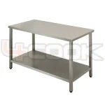 میز کار با کفی استیل 4COOK