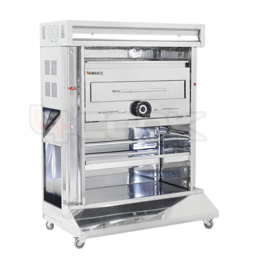 کباب پز تابشی آسانسوری ایستاده 4COOK