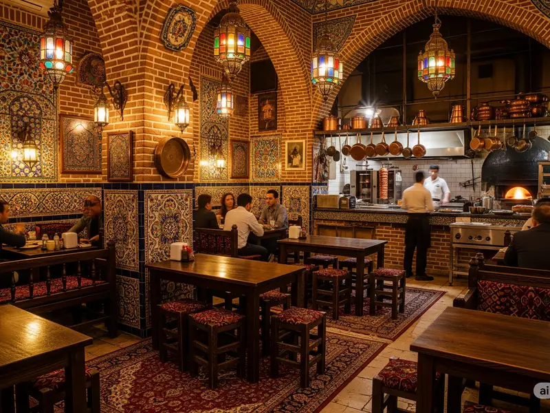 دکوراسیون کبابی