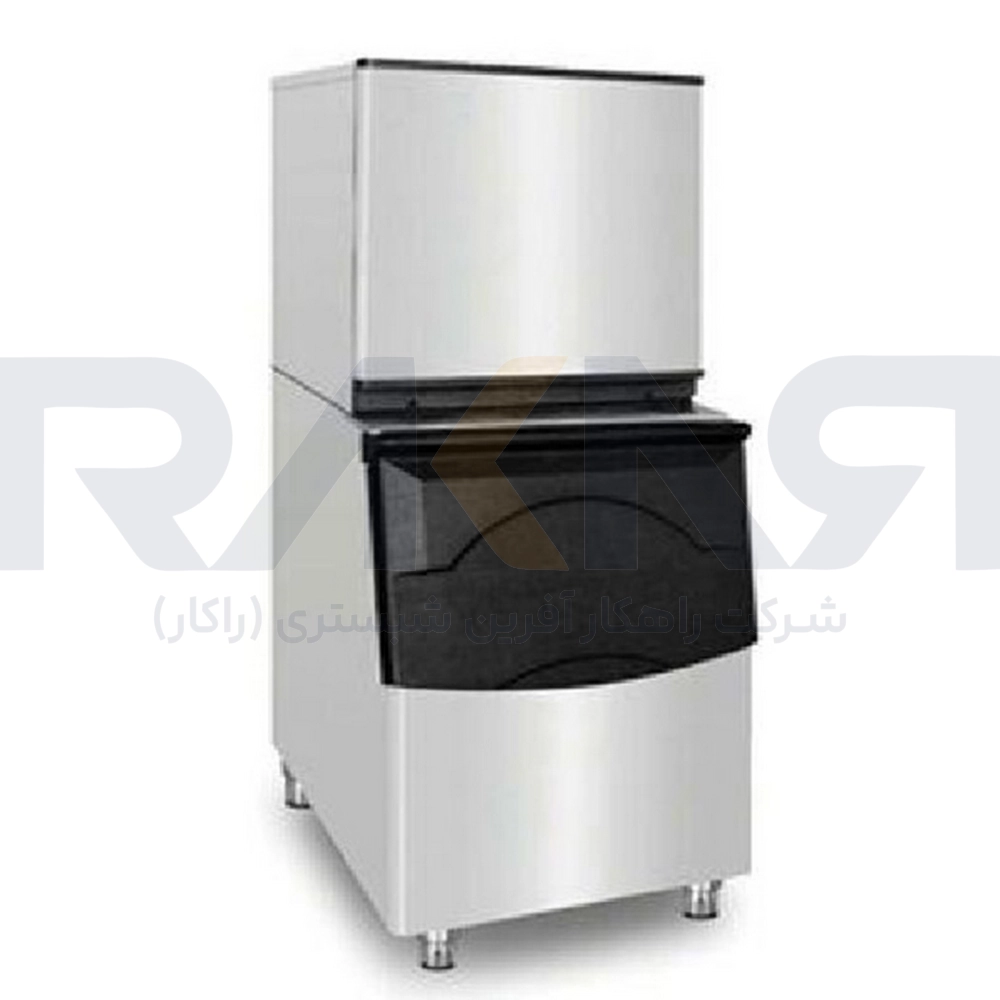Electrokar 50 kg cube ice maker, model B7100P یخساز مکعبی ۵۰ کیلویی الکتروکار مدل B7100P