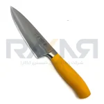 چاقو آشپزخانه فورج اسفنجی دسته زرد