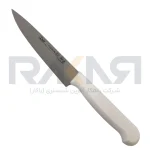 چاقو راسته دسته سفید ivo