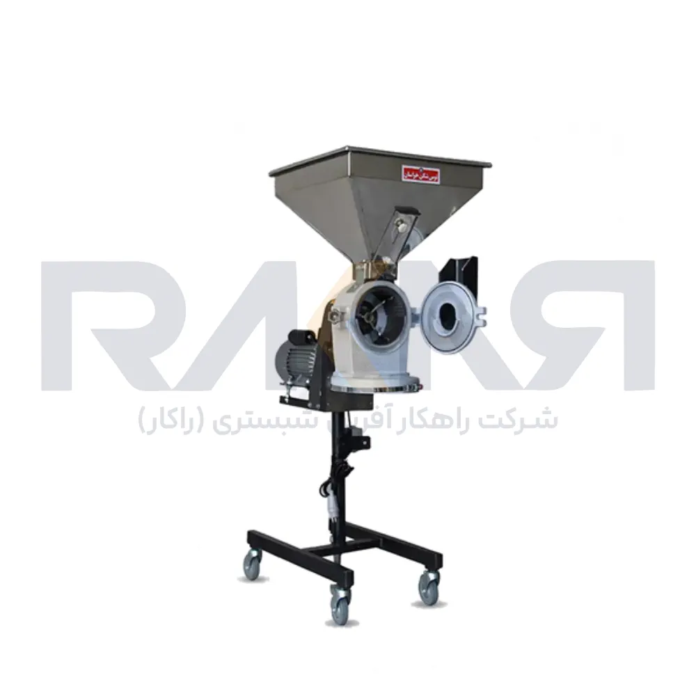 Khorasan electric birch crusher model 8800 دستگاه آسیاب برقی توس شکن خراسان مدل 8800
