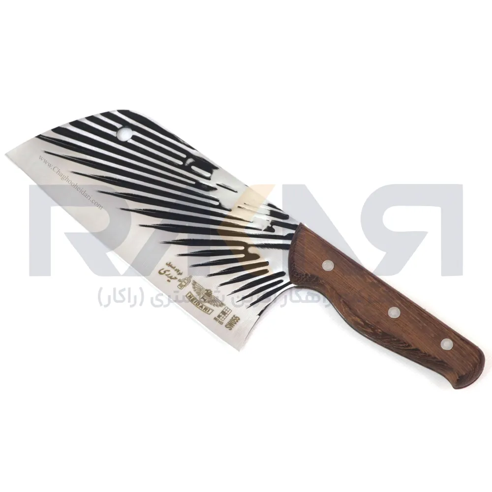 ساطور طرح جدید دسته چوب حیدری