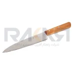 چاقو راسته ای دسته چوب حیدری سایز 5