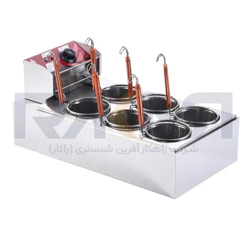 پاستا پز برقی رومیزی 6 سبده ویکتور مدل v p6 پاستا پز برقی رومیزی 6 سبده ویکتور مدل v p6