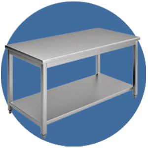 میز کار با کفی