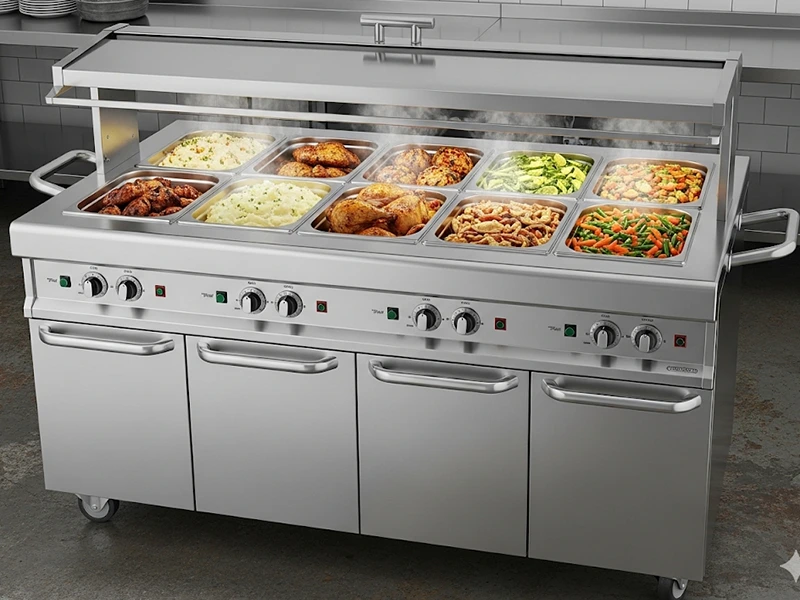 راهنمای انتخاب گرمخانه صنعتی برای رستوران گرمکن غذا صنعتی