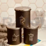 بانکه استیل قهوه مشکی