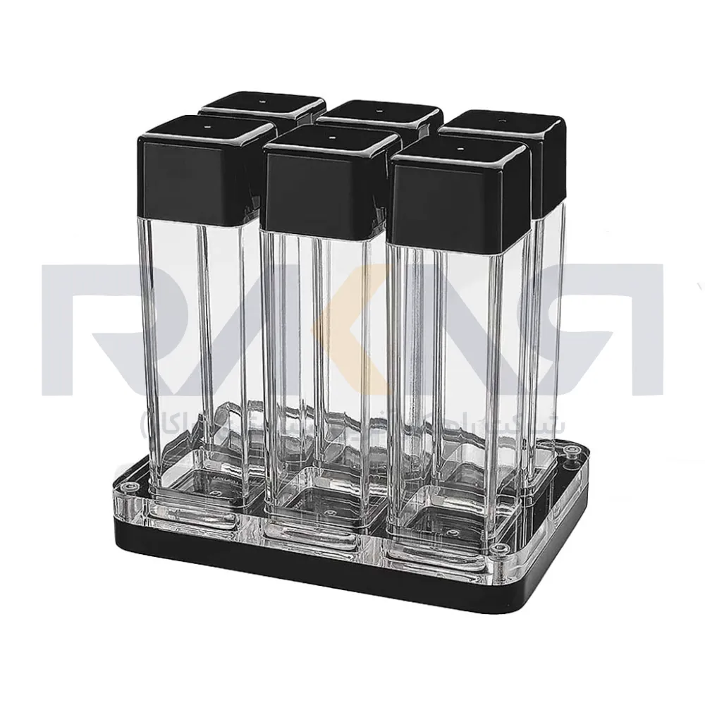 6-piece coffee storage container Normcor محفظه نگهداری قهوه 6 عددی نورمکور
