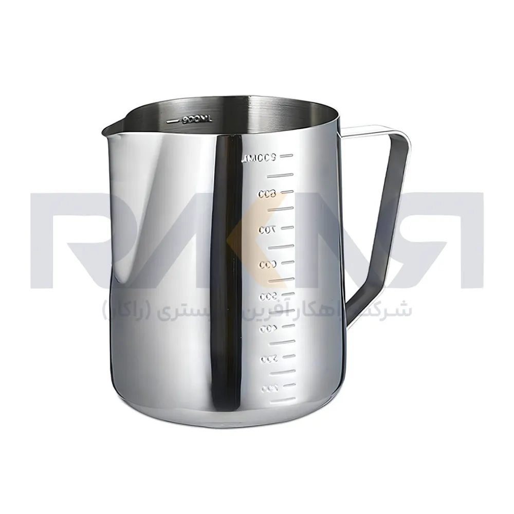 900 ml stainless steel graduated pitcher پیچر مدرج استیل 900 میلی لیتر