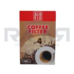 کاغذ فیلتر فرانسه سایز 4 صد عددی alufix