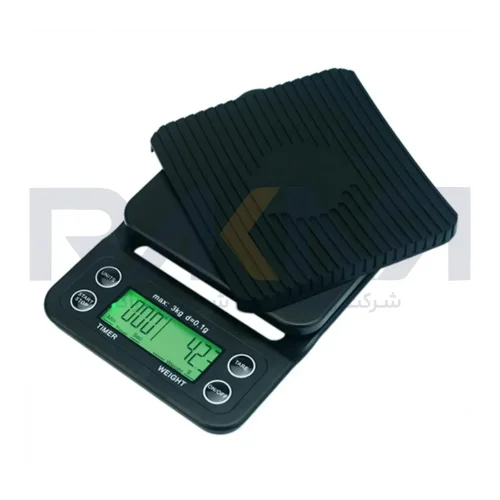 ترازو تایمر دار اسکیل طرح هاریو ترازو تایمر دار اسکیل طرح هاریو