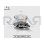 دریپر v60 پلاستیکی